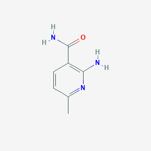 molecular formula C7H9N3O B035374 2-Amino-6-methylnicotinamide CAS No. 100524-09-2