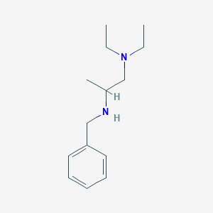 molecular formula C14H24N2 B035377 N2-benzyl-N1,N1-diethyl-1,2-propanediamine CAS No. 108621-82-5