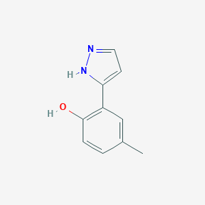 3-(2-Hydroxy-5-methylphenyl)pyrazole