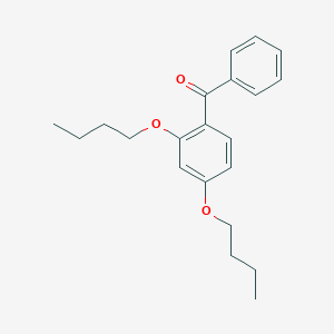 molecular formula C21H26O3 B035390 2,4-Dibutoxybenzophenone CAS No. 106615-09-2
