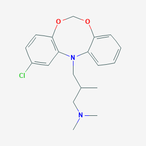 molecular formula C19H23ClN2O2 B035427 Traboxopine CAS No. 103624-59-5