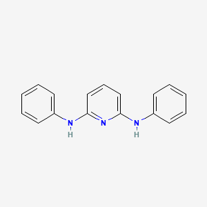 molecular formula C17H15N3 B3543374 N,N'-diphenylpyridine-2,6-diamine CAS No. 5051-97-8