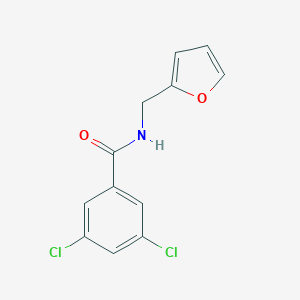3,5-dichloro-N-(furan-2-ylmethyl)benzamide