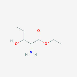 Ethyl 2-amino-3-hydroxypentanoate