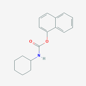 naphthalen-1-yl N-cyclohexylcarbamate