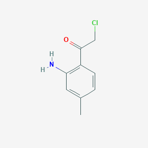 1-(2-Amino-4-methylphenyl)-2-chloroethanone
