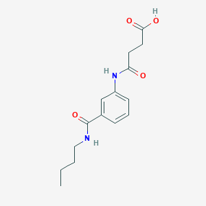 B354688 4-{3-[(Butylamino)carbonyl]anilino}-4-oxobutanoic acid CAS No. 940488-53-9