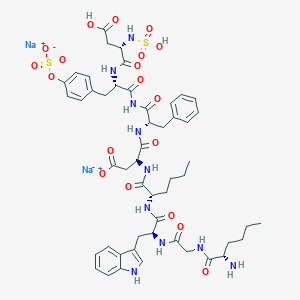Cholecystokinin (26-33), N-alpha-hydroxysulfonyl-nle(28,31)-