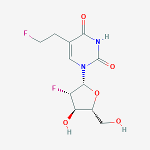 5-(2-Fluoroethyl)-2'-fluoroarabinofuranosyluracil