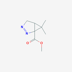 Methyl 6,6-dimethyl-2,3-diazabicyclo[3.1.0]hex-2-ene-1-carboxylate