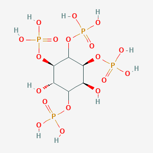 molecular formula C6H16O18P4 B035512 Inositol 1,3,4,5-tetraphosphate CAS No. 102850-29-3