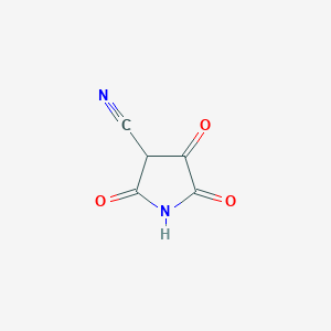 2,4,5-Trioxopyrrolidine-3-carbonitrile
