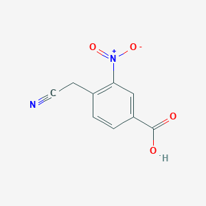 4-(Cyanomethyl)-3-nitrobenzoic acid