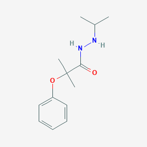 molecular formula C13H20N2O2 B355560 N'-isopropyl-2-methyl-2-phenoxypropanohydrazide CAS No. 51963-53-2