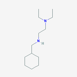 molecular formula C13H28N2 B355601 N'-(cyclohexylmethyl)-N,N-diethylethane-1,2-diamine CAS No. 127403-67-2