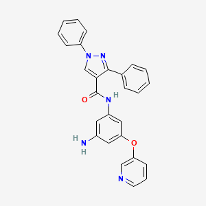 molecular formula C27H21N5O2 B3556042 ERR|A agonist-2 