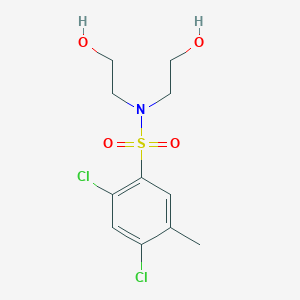 [(2,4-Dichloro-5-methylphenyl)sulfonyl]bis(2-hydroxyethyl)amine