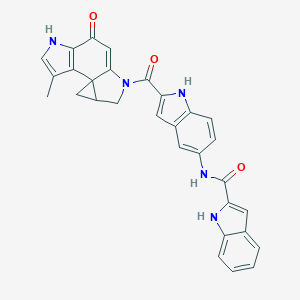 molecular formula C30H23N5O3 B035562 U-68415 CAS No. 104713-40-8