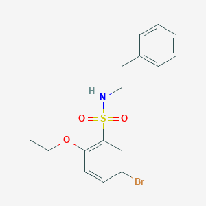 5-bromo-2-ethoxy-N-(2-phenylethyl)benzenesulfonamide
