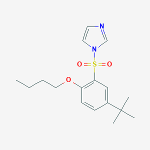 1-(2-butoxy-5-tert-butylbenzenesulfonyl)-1H-imidazole