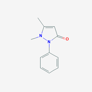 molecular formula C11H12N2O B355649 Antipyrine CAS No. 60-80-0