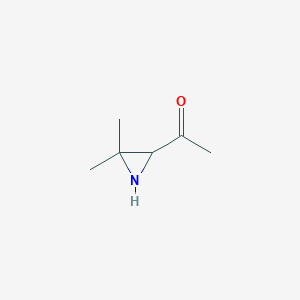 1-(3,3-Dimethylaziridin-2-yl)ethanone
