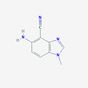 5-Amino-1-methylbenzimidazole-4-carbonitrile