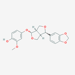 molecular formula C20H20O7 B035582 Sesamolinol CAS No. 100016-94-2