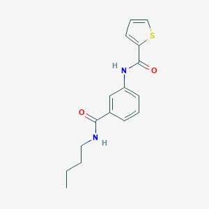 N-{3-[(butylamino)carbonyl]phenyl}-2-thiophenecarboxamide