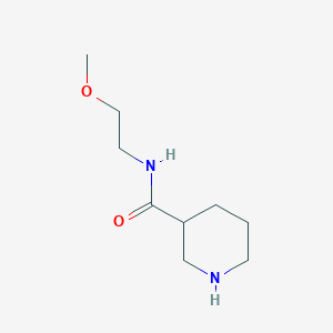 N-(2-Methoxyethyl)-3-piperidinecarboxamide hydrochloride