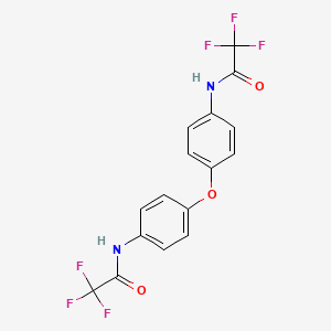 B3559908 N,N'-(oxydi-4,1-phenylene)bis(2,2,2-trifluoroacetamide) CAS No. 5252-79-9