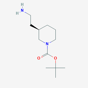 (R)-tert-Butyl 3-(2-aminoethyl)piperidine-1-carboxylate