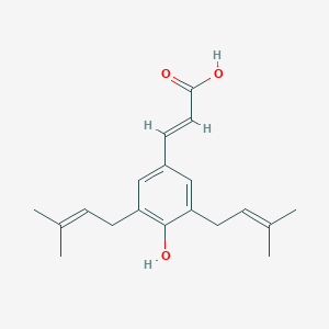 molecular formula C19H24O3 B035633 Artepillin C CAS No. 72944-19-5