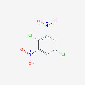 molecular formula C6H2Cl2N2O4 B035637 2,5-Dichloro-1,3-dinitrobenzene CAS No. 2213-82-3