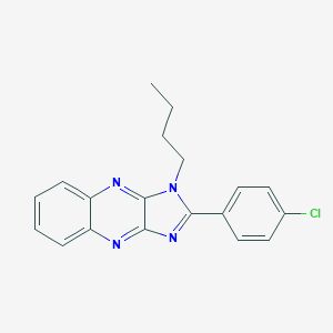 1-butyl-2-(4-chlorophenyl)-1H-imidazo[4,5-b]quinoxaline