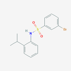 3-bromo-N-(2-isopropylphenyl)benzenesulfonamide
