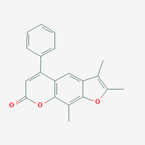 2,3,9-trimethyl-5-phenyl-7H-furo[3,2-g]chromen-7-one