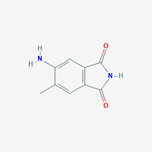 molecular formula C9H8N2O2 B035696 5-Amino-6-methylisoindoline-1,3-dione CAS No. 1227465-60-2