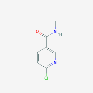molecular formula C7H7ClN2O B035713 6-chloro-N-methylnicotinamide CAS No. 54189-82-1