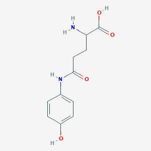 N-(p-Hydroxyphenyl)-L-glutamine
