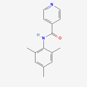 molecular formula C15H16N2O B3573281 N-mesitylisonicotinamide 