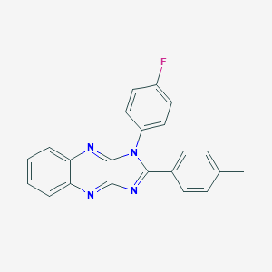 1-(4-fluorophenyl)-2-(4-methylphenyl)-1H-imidazo[4,5-b]quinoxaline
