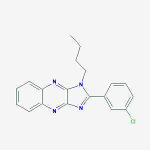 1-butyl-2-(3-chlorophenyl)-1H-imidazo[4,5-b]quinoxaline
