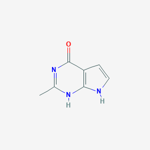 2-Methyl-1H-pyrrolo[2,3-d]pyrimidin-4(7H)-one