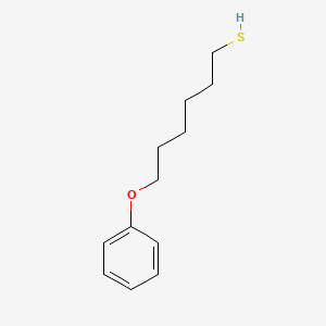 molecular formula C12H18OS B3575960 6-phenoxy-1-hexanethiol 