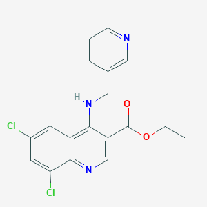 molecular formula C18H15Cl2N3O2 B3581510 MFCD02968673 