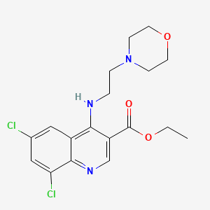 molecular formula C18H21Cl2N3O3 B3581515 MFCD02968675 