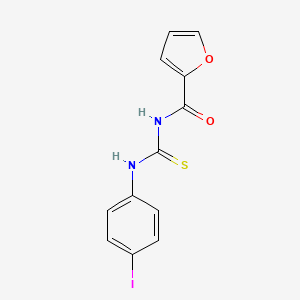 molecular formula C12H9IN2O2S B3582986 N-(2-FURYLCARBONYL)-N'-(4-IODOPHENYL)THIOUREA 