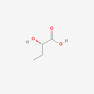 molecular formula C4H8O3 B035836 (S)-2-Hydroxybutyric acid CAS No. 3347-90-8