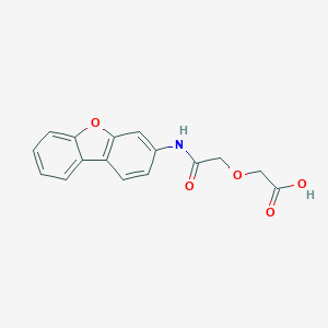 molecular formula C16H13NO5 B358524 [2-(Dibenzo[b,d]furan-3-ylamino)-2-oxoethoxy]acetic acid CAS No. 891040-98-5